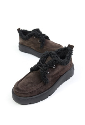 Ботинки замшевые Benito 1294/30/16 new- фото 1 - интернет-магазин обуви Pratik