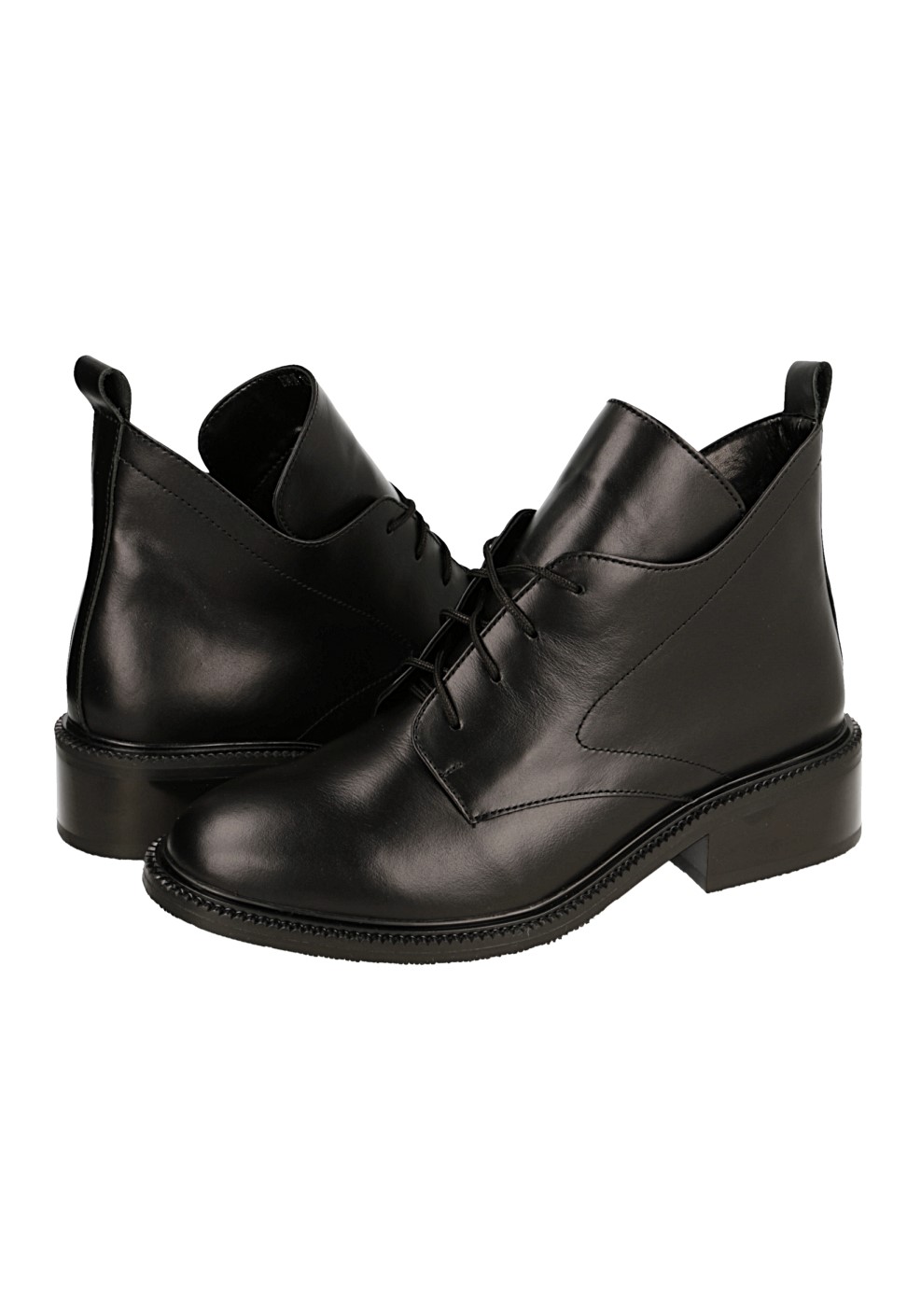 Ботинки кожаные Benito 1035/01/02 фото 1 - интернет-магазин обуви Pratik