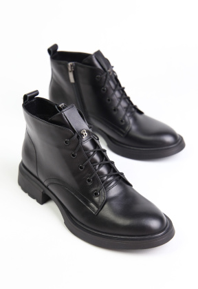 Ботинки кожаные Benito 1129/01/02 new- фото 1 - интернет-магазин обуви Pratik