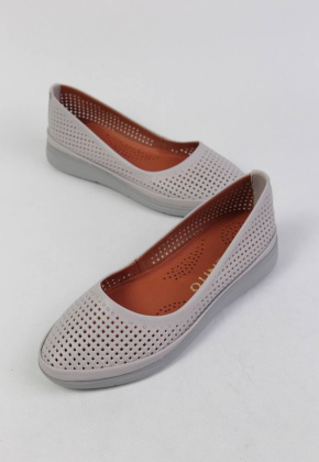 Балетки кожаные Benito 23367/13 new- фото 1 - интернет-магазин обуви Pratik