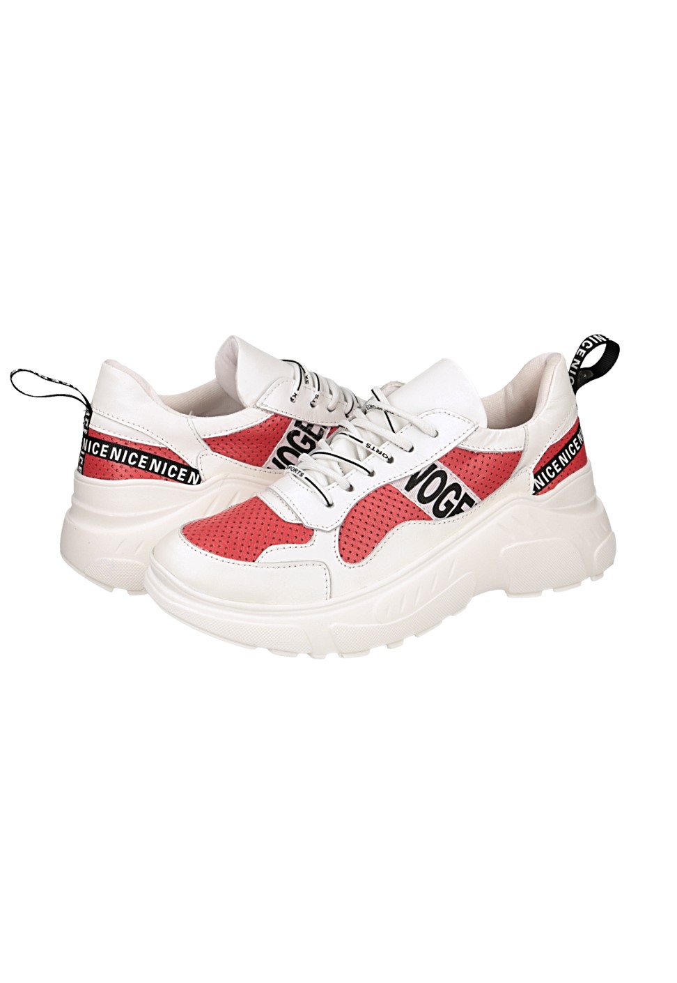 картинка Кроссовки кожаные Moderate от магазина Pratik