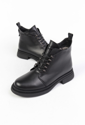 Ботинки кожаные Benito 43963/2 new- фото 1 - интернет-магазин обуви Pratik