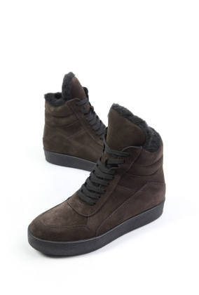 Ботинки замшевые Benito 1301/30/16 new- фото 1 - интернет-магазин обуви Pratik