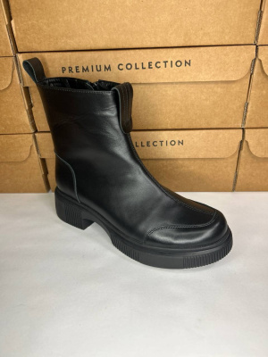 Ботинки кожаные Benito BE1061 new- фото 1 - интернет-магазин обуви Pratik