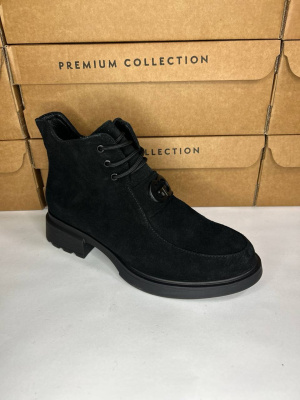 Ботинки замшевые Benito BE1049 new- фото 1 - интернет-магазин обуви Pratik