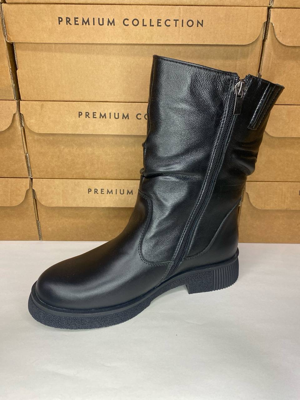 картинка Сапоги кожаные Benito от магазина Pratik