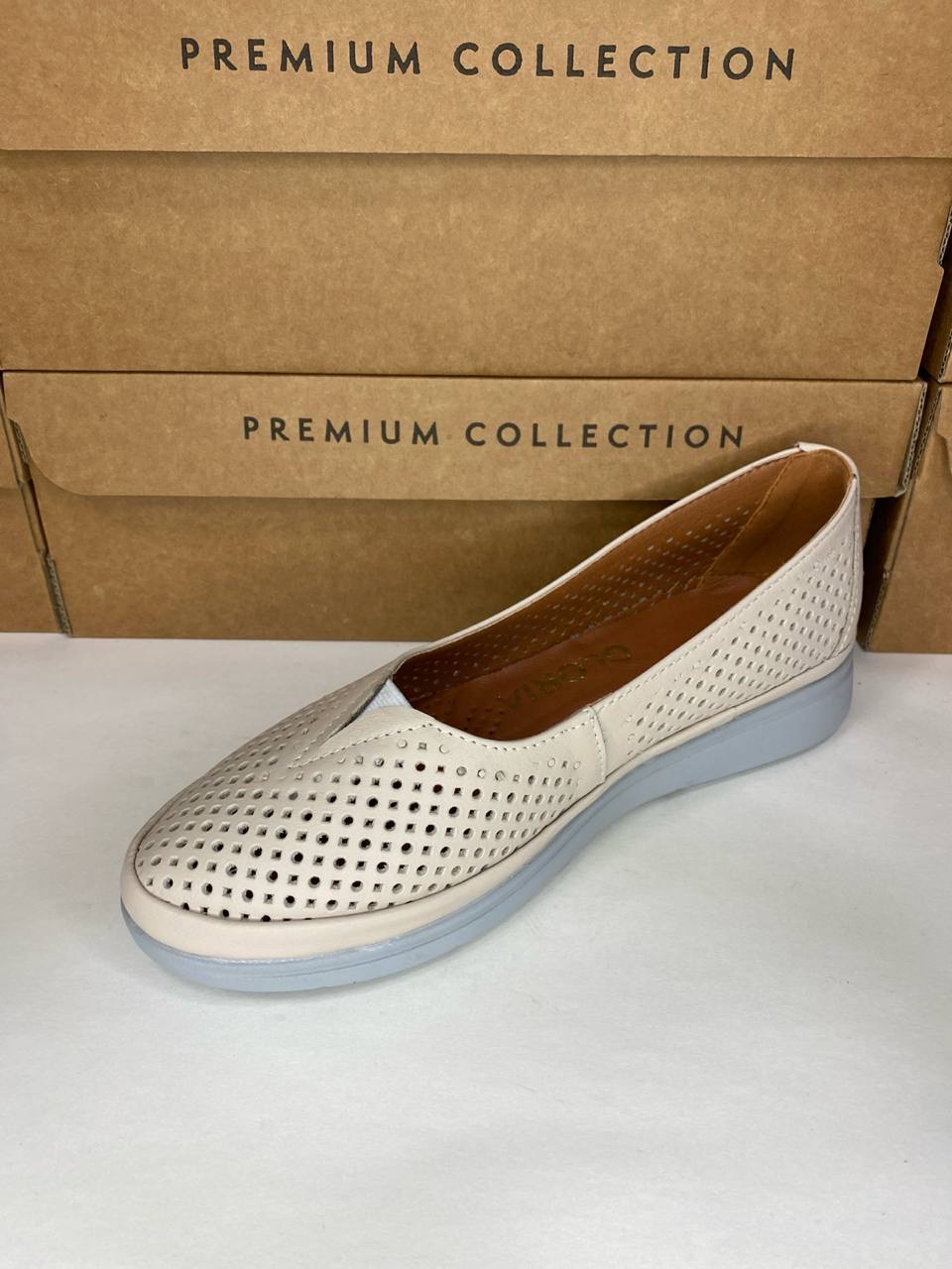 картинка Балетки кожаные Benito от магазина Pratik