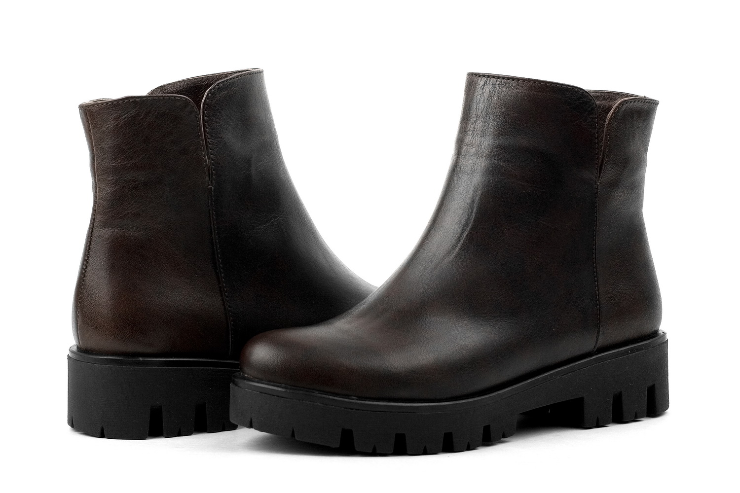 Ботинки кожаные Atomio Lardini AL2520/02 фото 1 - интернет-магазин обуви Pratik