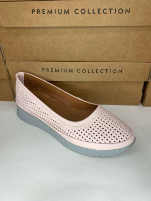 Балетки кожаные Benito GL0820 new- фото 1 - интернет-магазин обуви Pratik