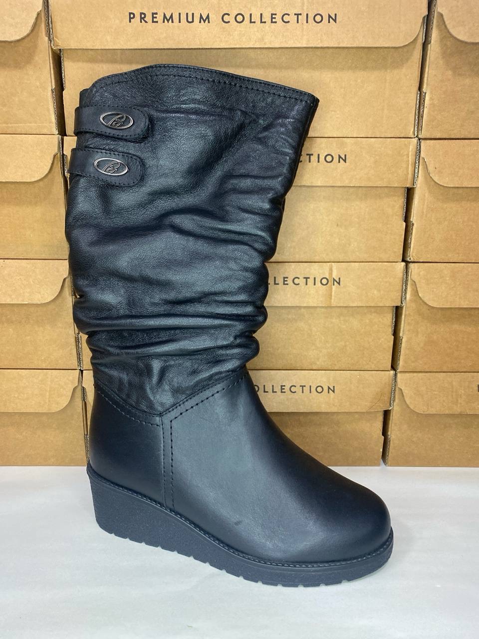 картинка Сапоги кожаные Benito от магазина Pratik