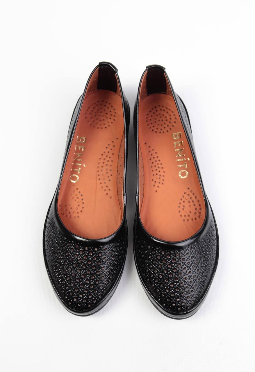 картинка Балетки кожаные Benito от магазина Pratik