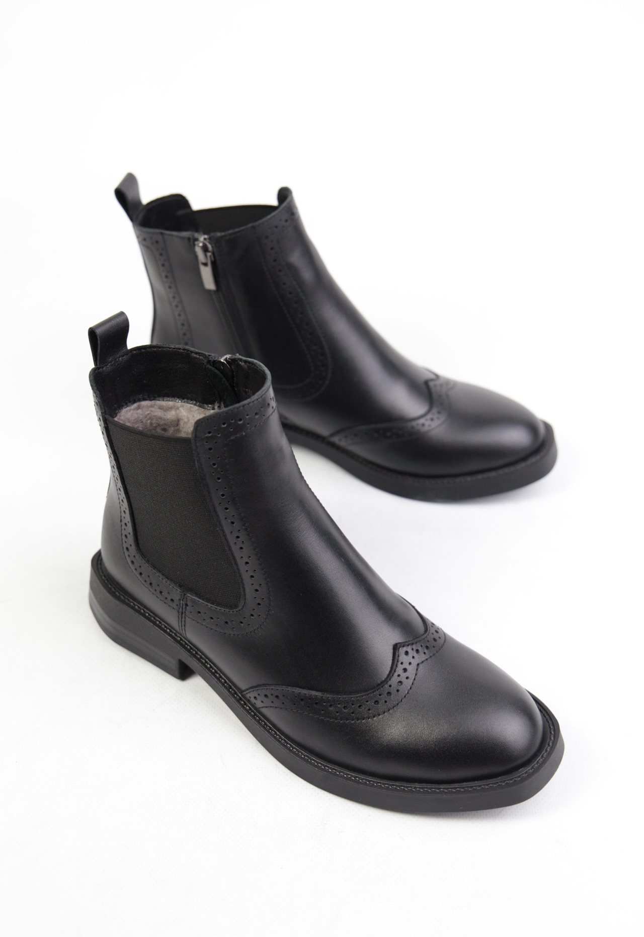 картинка Ботинки кожаные Benito от магазина Pratik