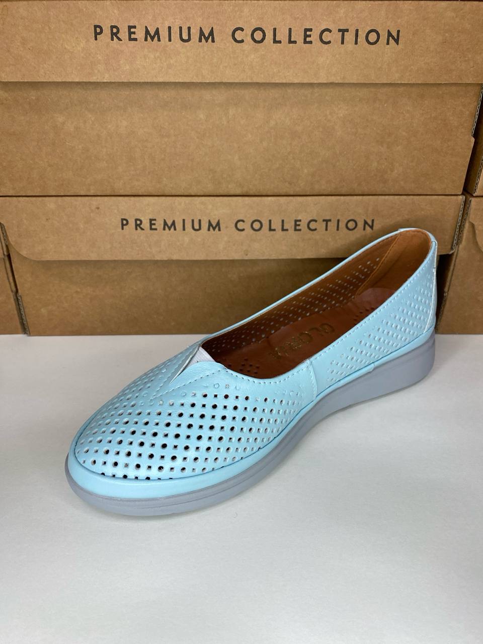 картинка Балетки кожаные Benito от магазина Pratik