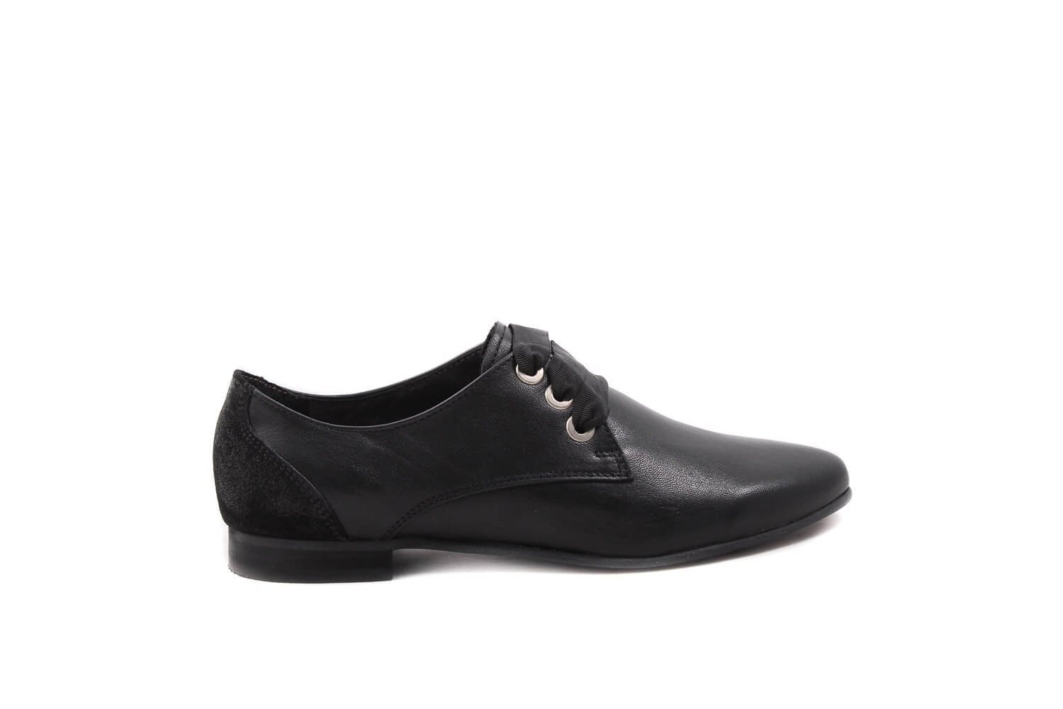 картинка Туфли женские кожаные PRATIK PETRA BLACK VELVET от магазина Pratik