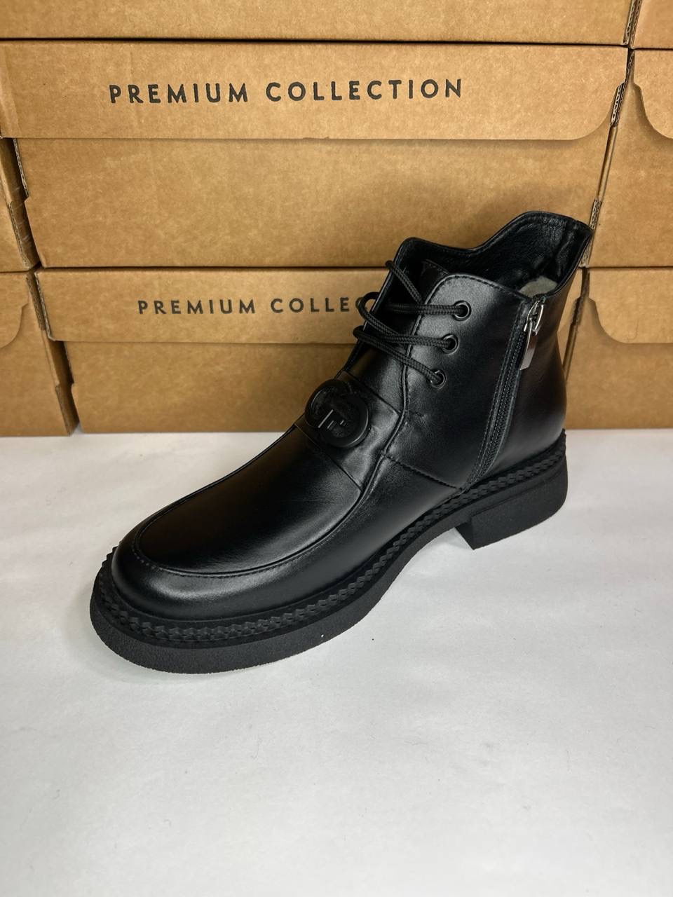 картинка Ботинки кожаные Benito от магазина Pratik