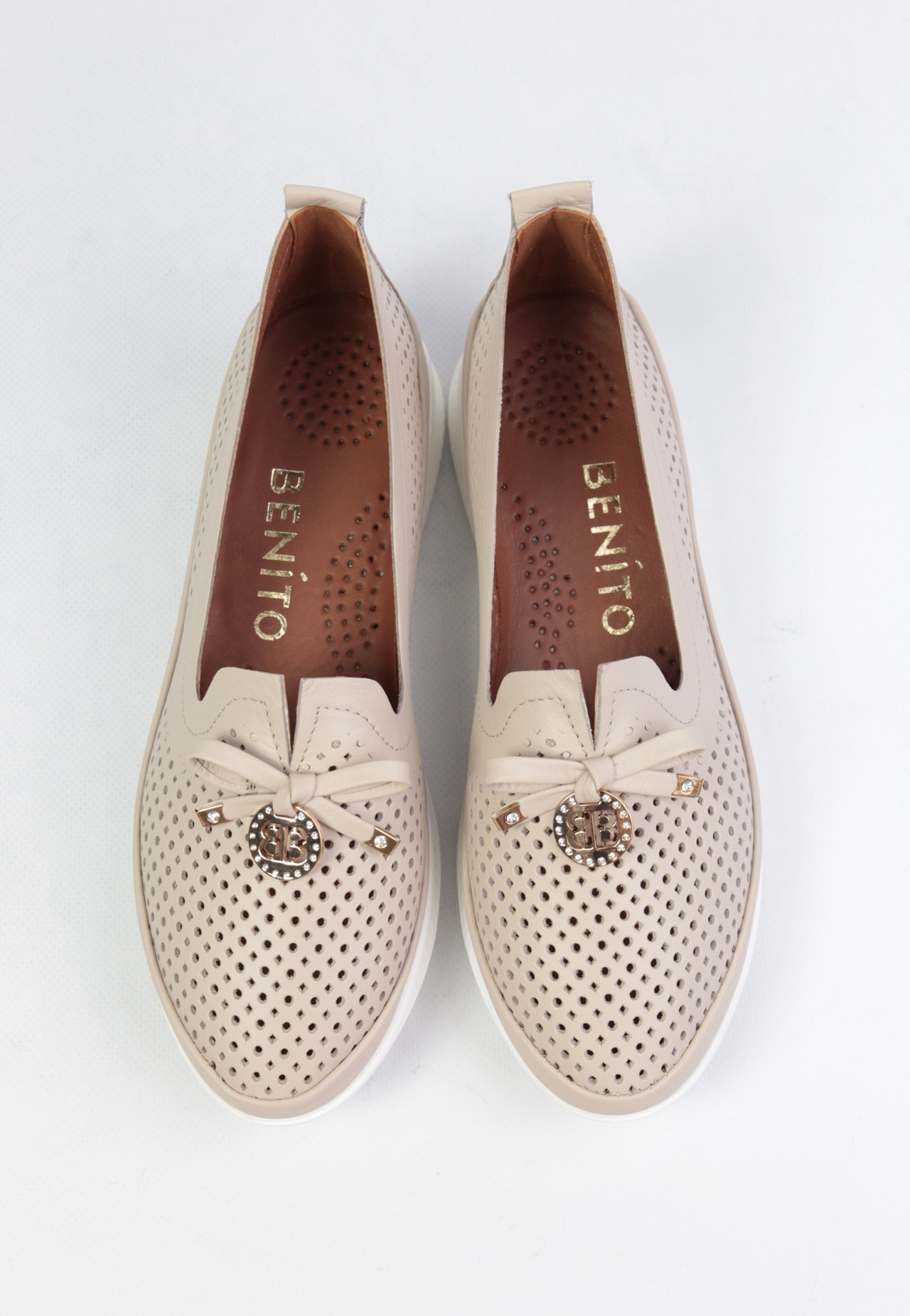 картинка Балетки кожаные Benito от магазина Pratik