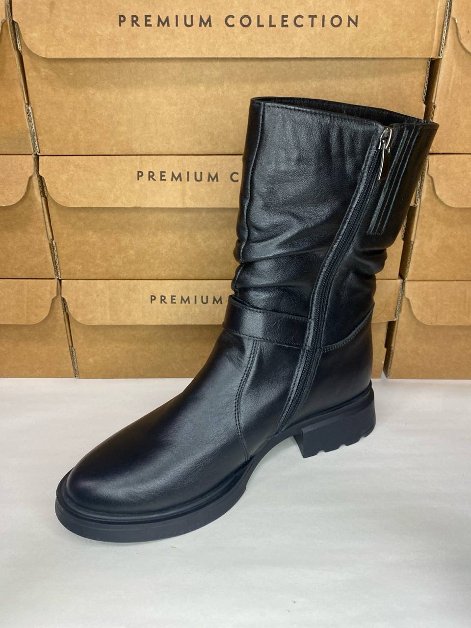 картинка Сапоги кожаные Benito от магазина Pratik