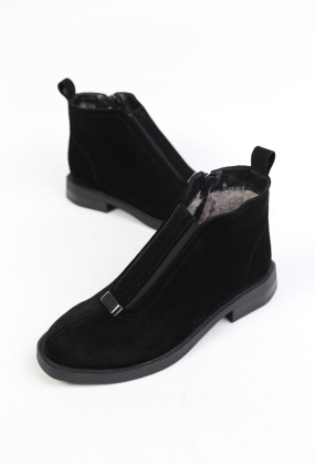 Ботинки замшевые Benito 1204/02/03 new- фото 1 - интернет-магазин обуви Pratik