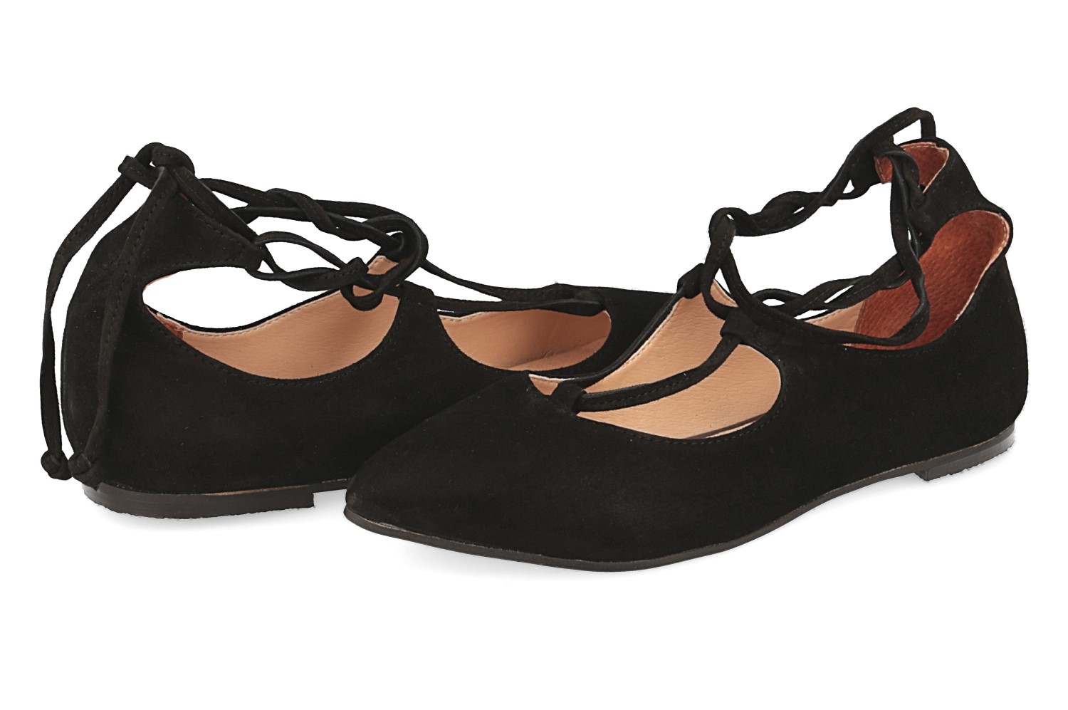 картинка Балетки замшевые Kluchini от магазина Pratik