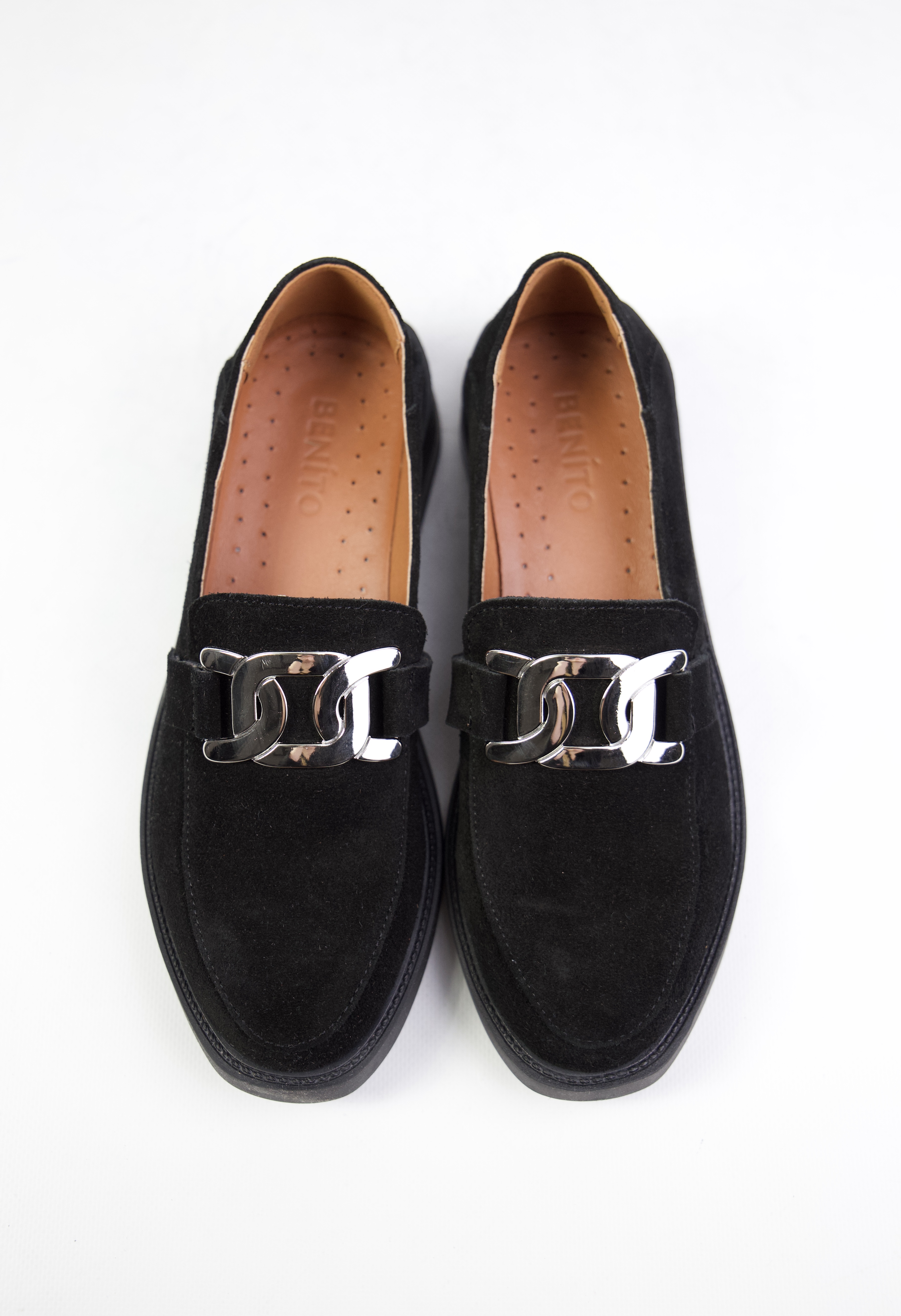 картинка Лоферы замшевые Benito от магазина Pratik