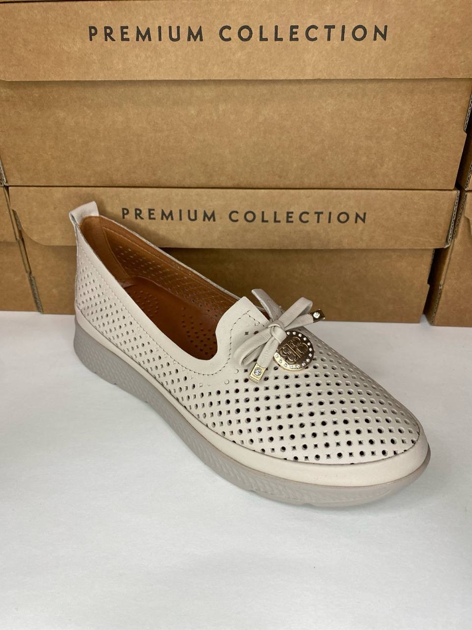 картинка Балетки кожаные Benito от магазина Pratik