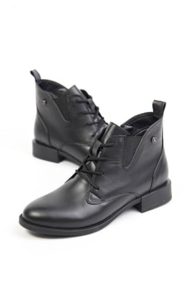 Ботинки кожаные Benito 1212/01/02- фото 1 - интернет-магазин обуви Pratik