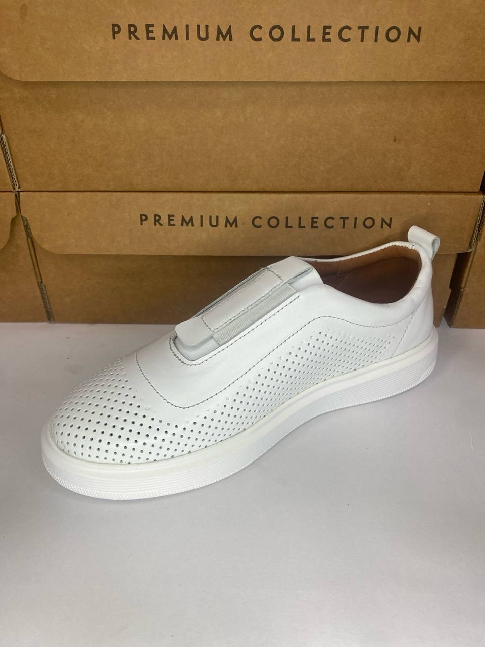 картинка Слипоны кожаные Benito от магазина Pratik