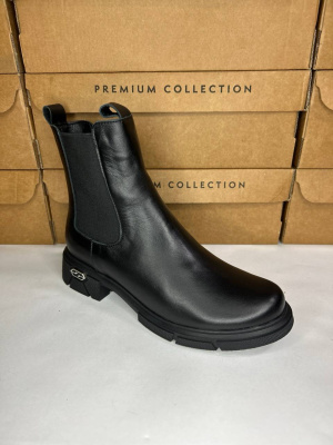 Ботинки кожаные Benito BE0982 new- фото 1 - интернет-магазин обуви Pratik