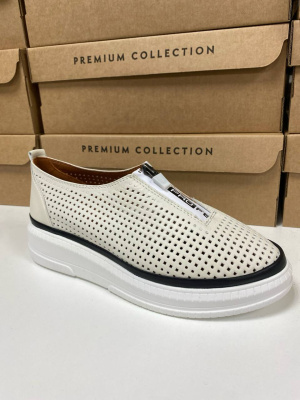 Слипоны женские Benito GL0034- фото 1 - интернет-магазин обуви Pratik