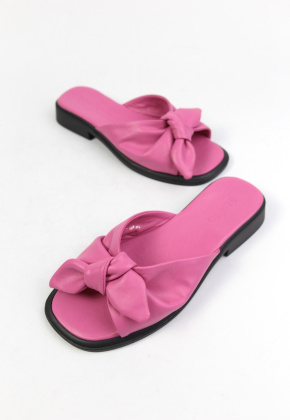 Шлепанцы кожаные Benito 0072/72 new- фото 1 - интернет-магазин обуви Pratik