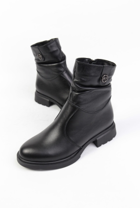 Ботинки кожаные Benito 44051/2 new- фото 1 - интернет-магазин обуви Pratik