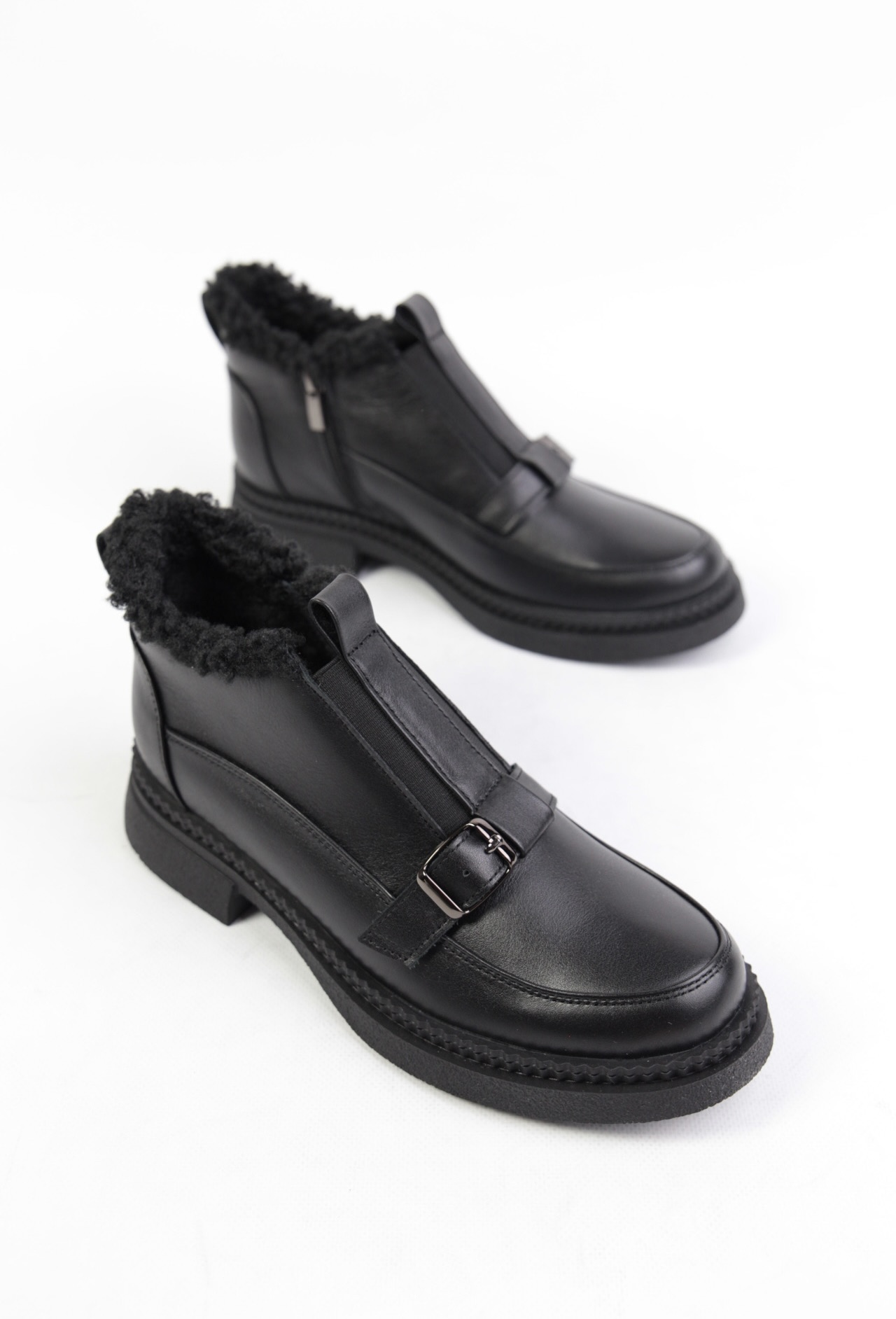 картинка Ботинки кожаные Benito от магазина Pratik