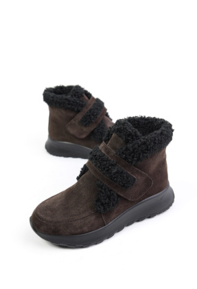 Ботинки замшевые Benito 1283/30/16 new- фото 1 - интернет-магазин обуви Pratik