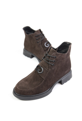 Ботинки замшевые Benito 1219/30/02 new- фото 1 - интернет-магазин обуви Pratik