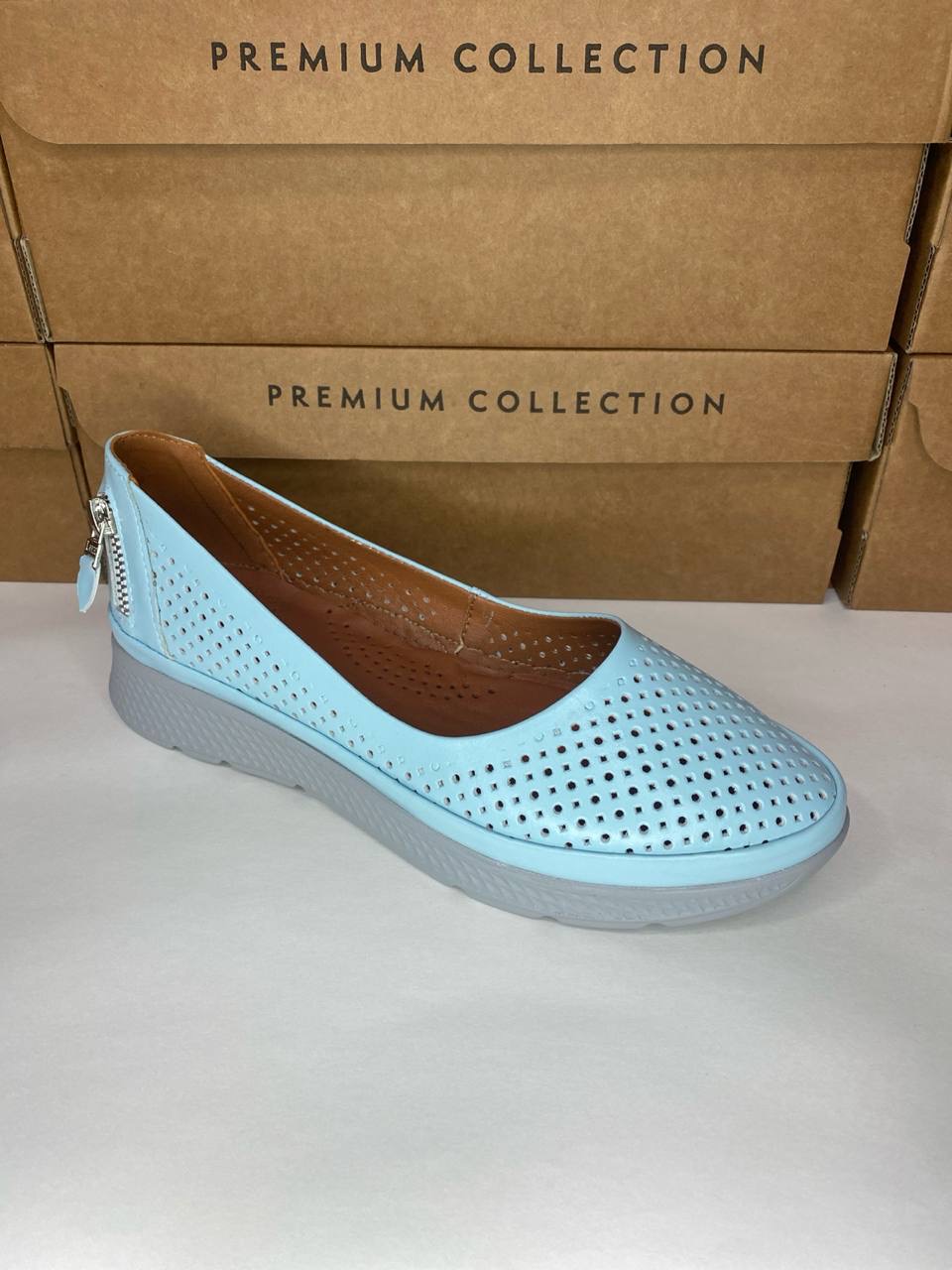 картинка Балетки кожаные Benito от магазина Pratik