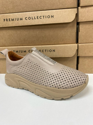 Кроссовки кожаные Benito GL0072- фото 1 - интернет-магазин обуви Pratik