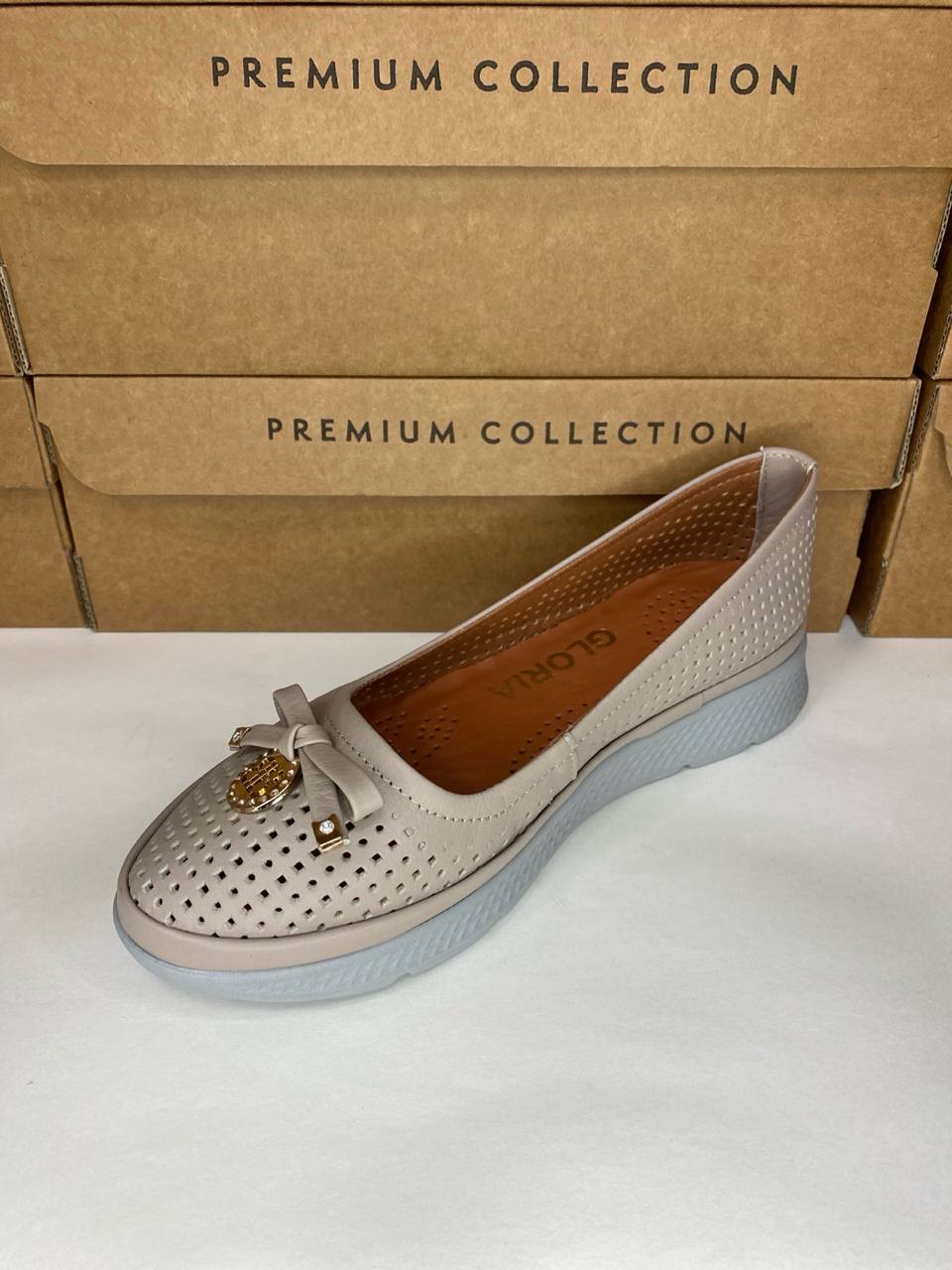 картинка Балетки кожаные Benito от магазина Pratik