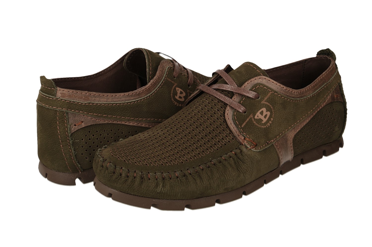 картинка Мокасины нубуковые Belvas от магазина Pratik