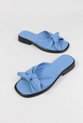 Шлепанцы кожаные Benito 0072/75 new- фото 1 - интернет-магазин обуви Pratik