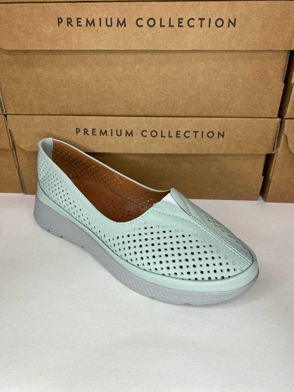 картинка Балетки кожаные Benito от магазина Pratik