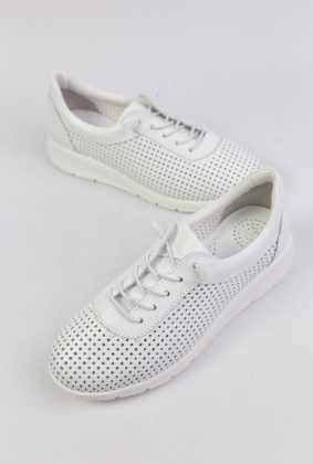 Кроссовки кожаные Benito 24155/1 new- фото 1 - интернет-магазин обуви Pratik