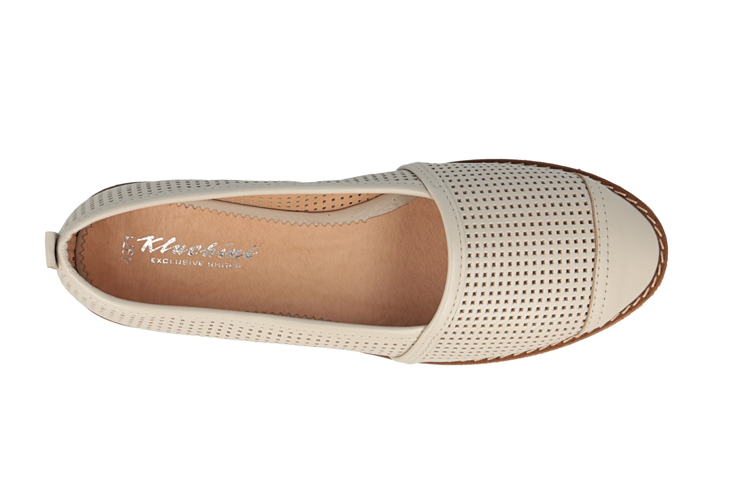 картинка Балетки кожаные Kluchini от магазина Pratik