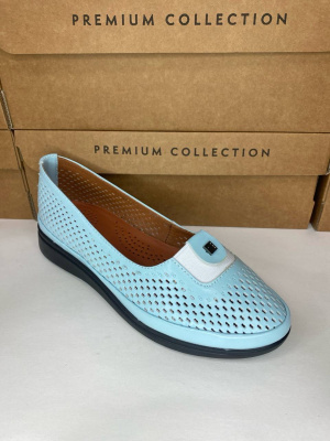 Балетки кожаные Benito GL0819 new- фото 1 - интернет-магазин обуви Pratik