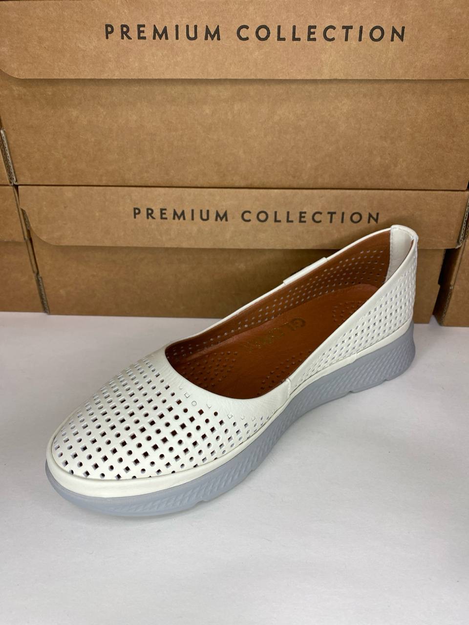 картинка Балетки кожаные Benito от магазина Pratik