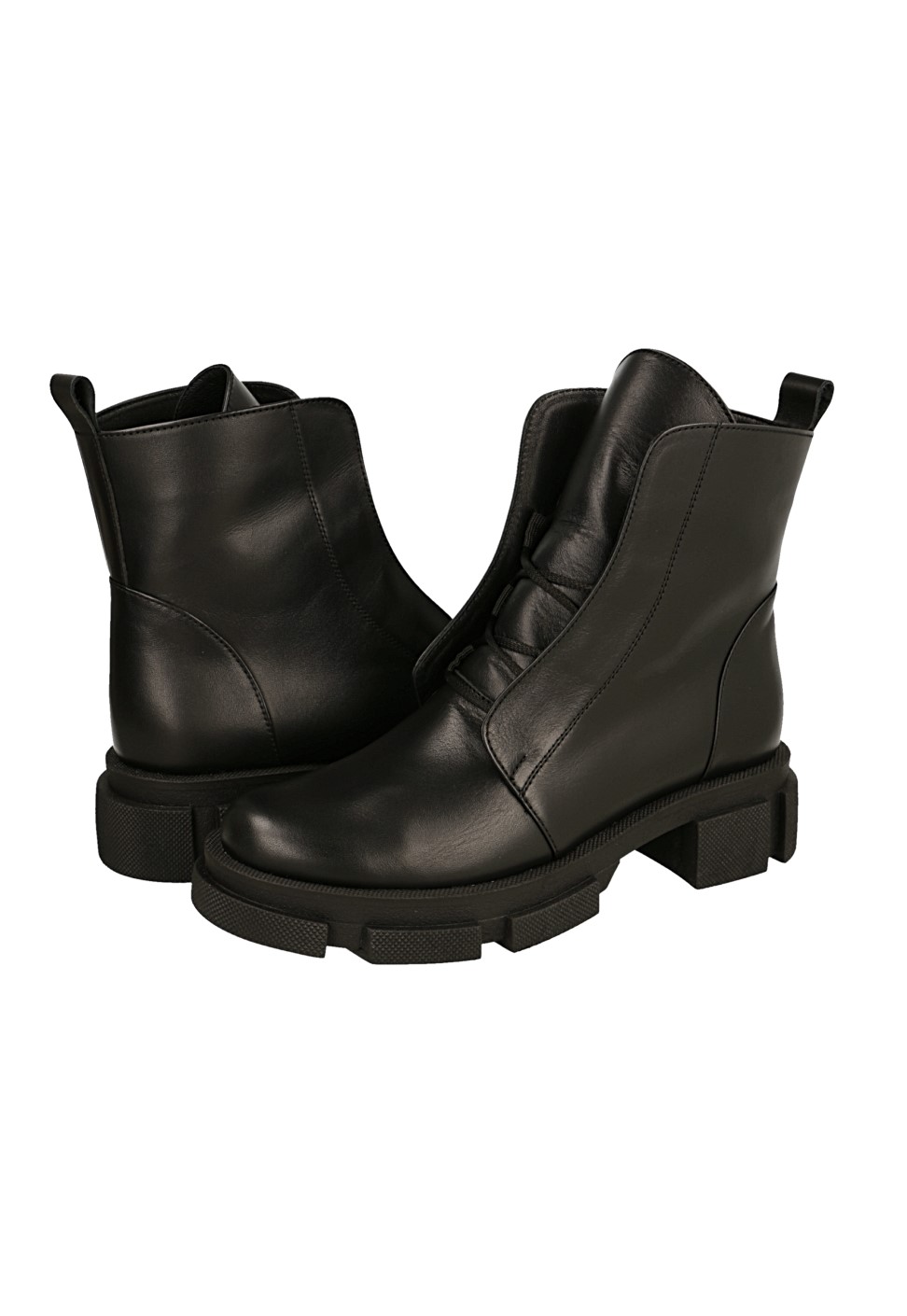 Ботинки кожаные Benito 1092/01/02 фото 1 - интернет-магазин обуви Pratik