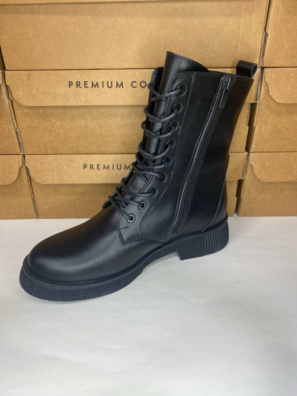 картинка Ботинки кожаные Benito от магазина Pratik