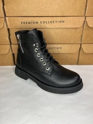 Ботинки кожаные Benito 44291/2 new- фото 1 - интернет-магазин обуви Pratik