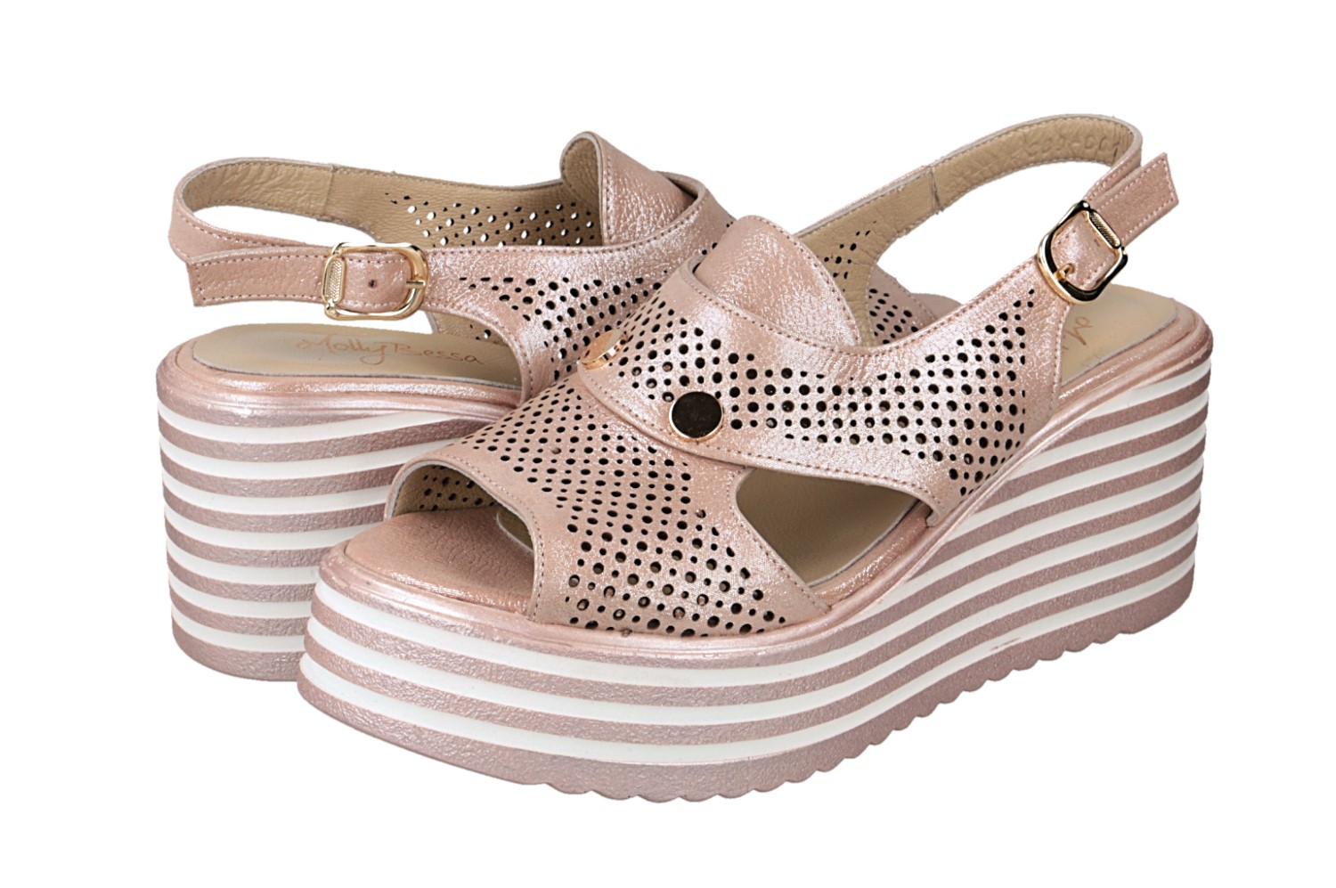 картинка Босоножки кожаные Molly Bessa от магазина Pratik