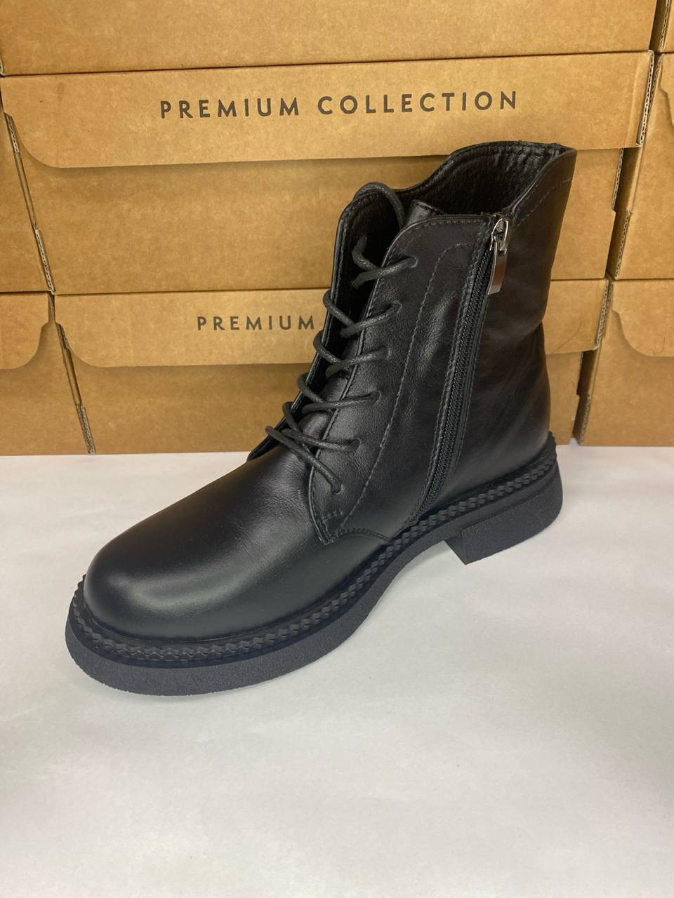 картинка Ботинки кожаные Benito от магазина Pratik