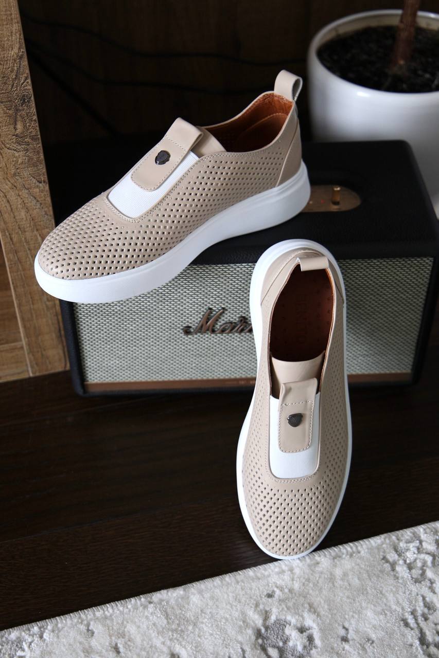 Слипоны женские Benito 2155.1/43/07 фото 2 - интернет-магазин обуви Pratik